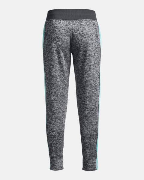 UA Fleece Pants-Grey & Teal