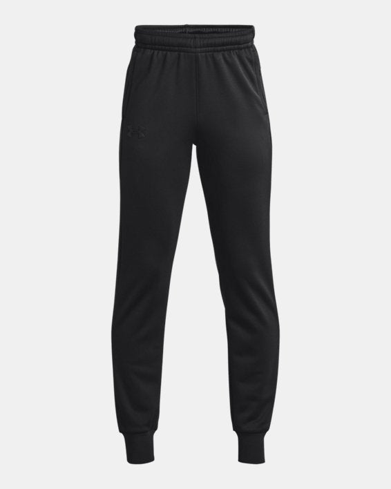 UA Armour Fleece Joggers-Black