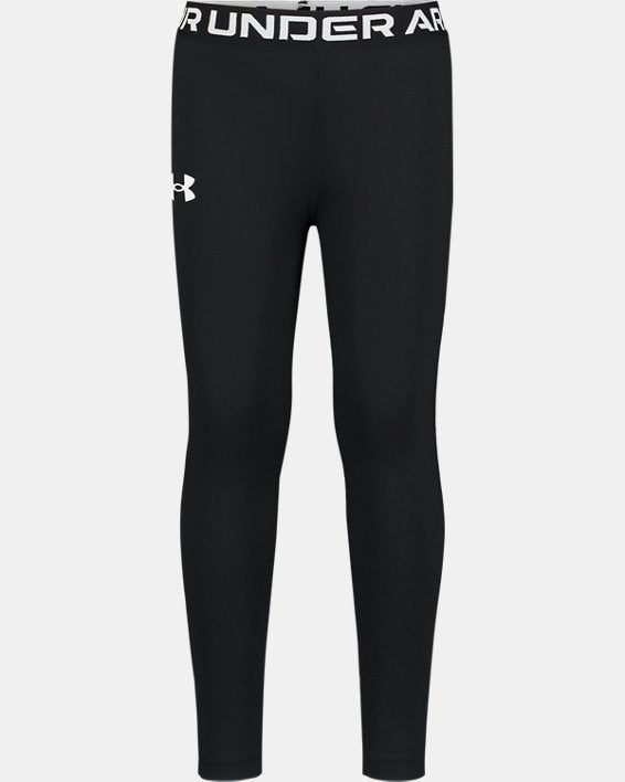 Girls UA Armour Knee Stretch Leggings