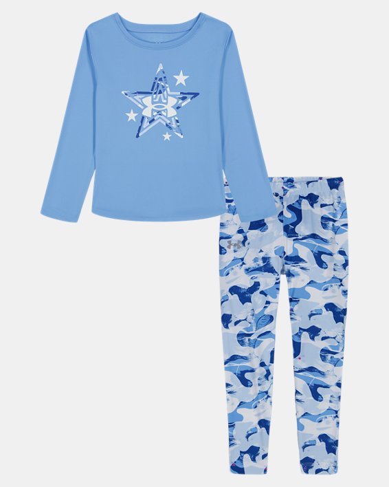 Horizon Blue Star Logo Legging Set