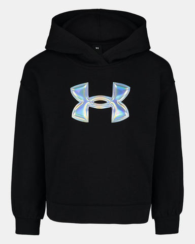 UA Rival Appliqué Hoodie-Black