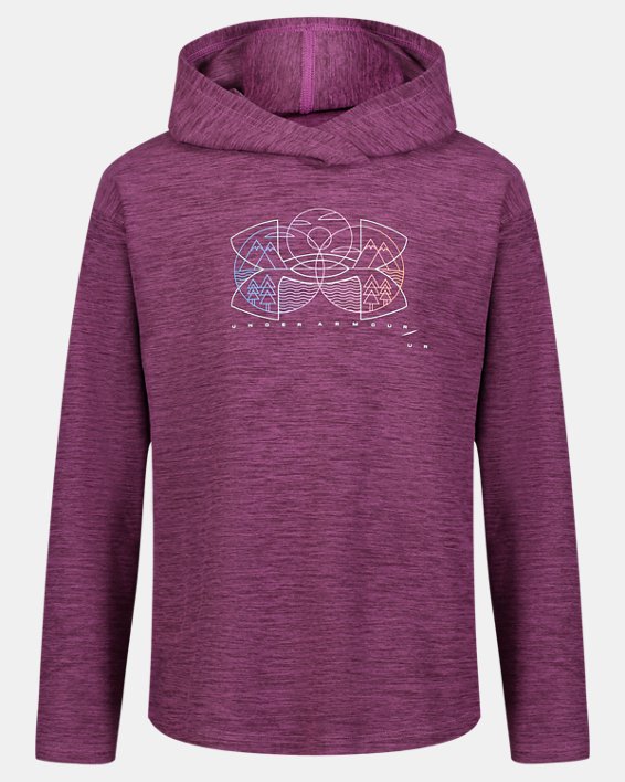 UA Circle Icon Hoodie-Optic Purple