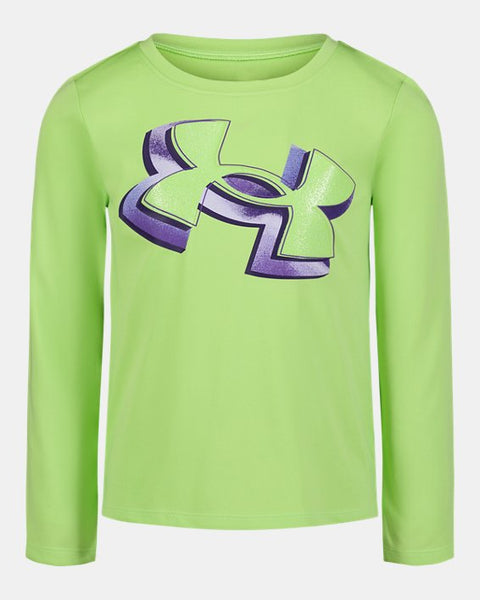 Little Girls UA Tech™ Big Logo Long Sleeve