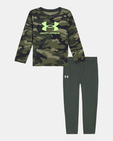 Boroque Green Woodlands Camo Jogger Set