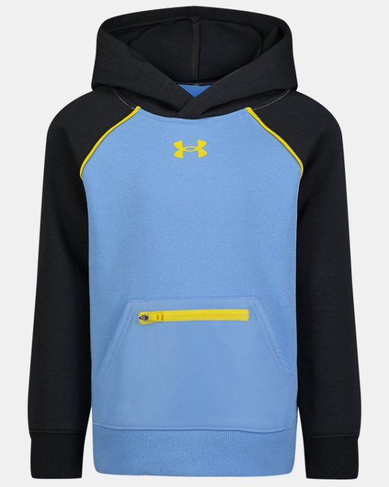 Boys UA Woven Pocket Hoodie