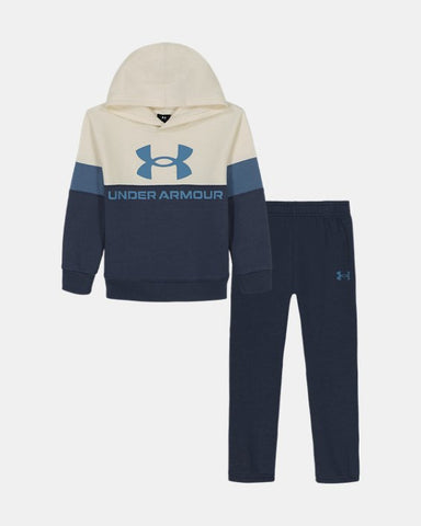 Stone Fleece Colorblock Hoodie Set