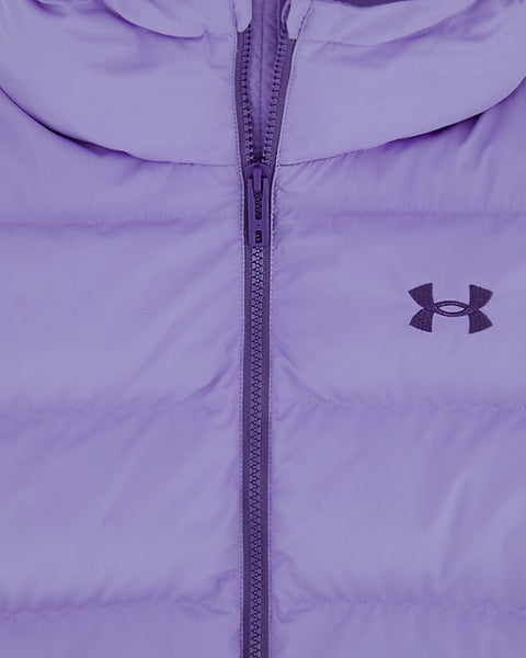 Transparent Purple Prime Puffer Jacket