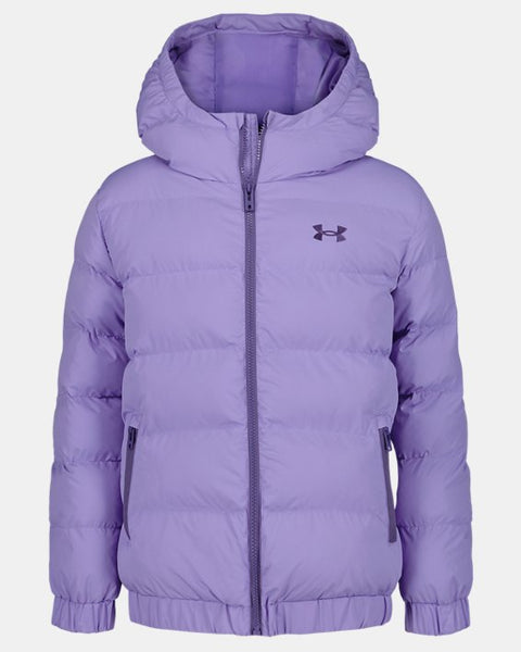Transparent Purple Prime Puffer Jacket