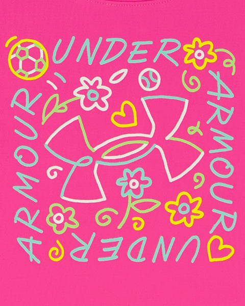 Pink Rave Neon Sports Short Set