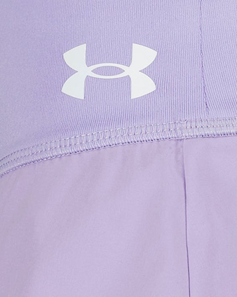 Purple Crest  Flare Tiered Short