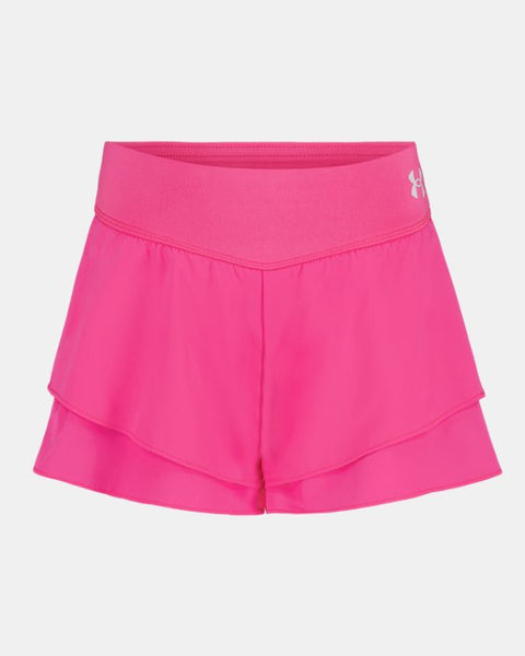 Pink Rave Flare Tiered Short