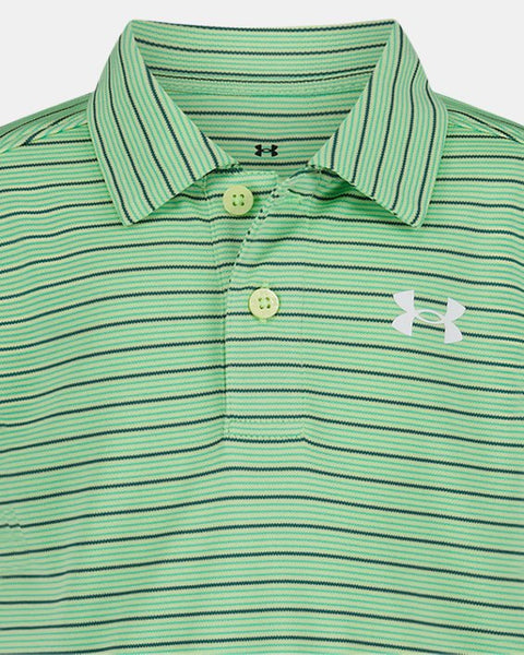 Fade Green Matchplay Stripe Polo