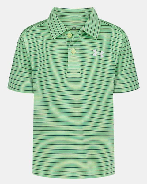Fade Green Matchplay Stripe Polo