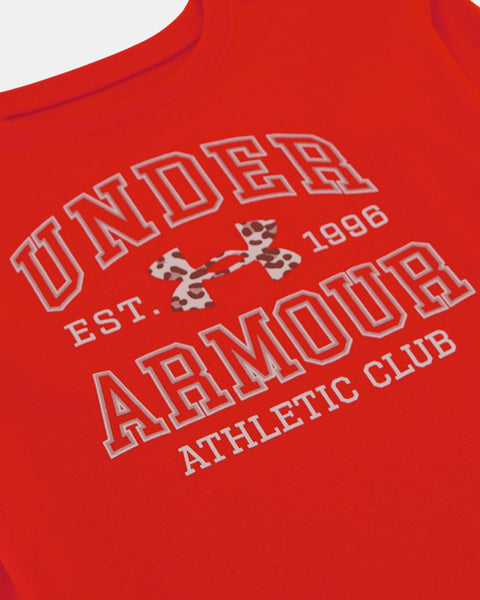 Anthem Red Cheetah Logo Tee