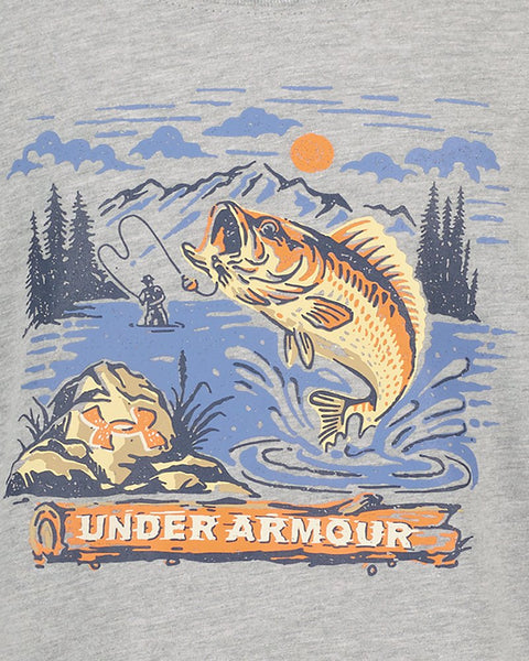 Mod Gray Hooked Long Sleeve Tee