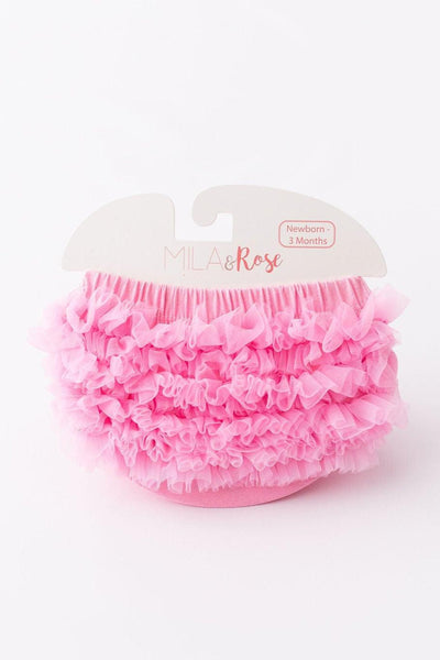 Pink Ruffle Bum Bloomer