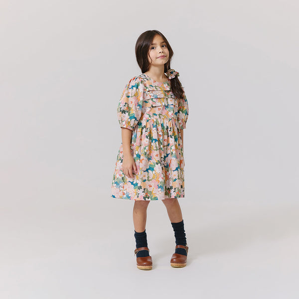Watercolor Floral Evelyn Dress