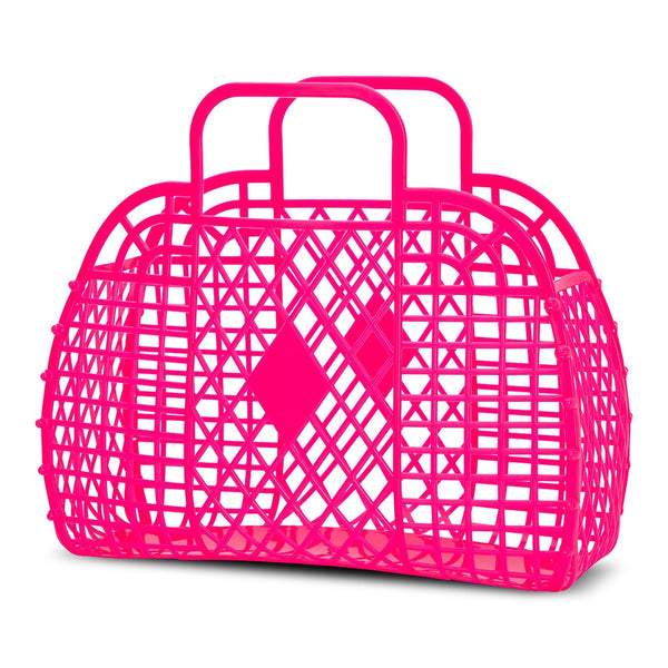IS Pink Neon Small Jelly Bag
