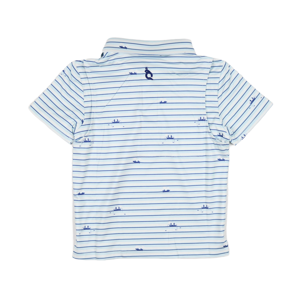 Gone Fishin' Polo Short Sleeve Shirt