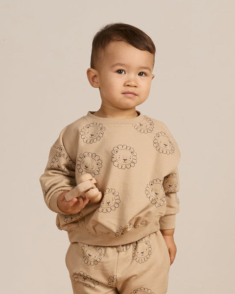 Latte Lions Relaxed Sweatsuit Set