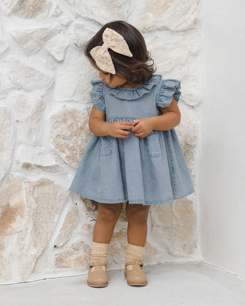 Quincy Mae Sophie Dress - Chambray
