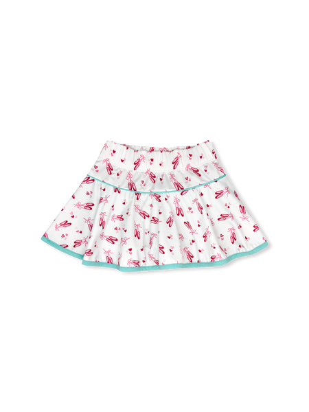 Quinn Skort-Tiny Dancer, Totally Turquoise