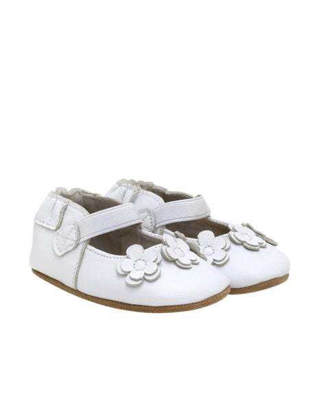 Brianna White Soft Soles Shoe