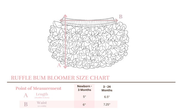 Navy Ruffle Bum Bloomer