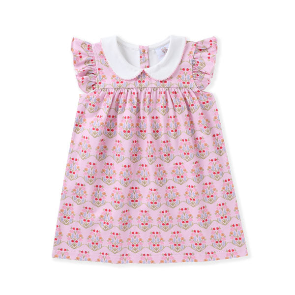 Floral Proper Flutter Dress