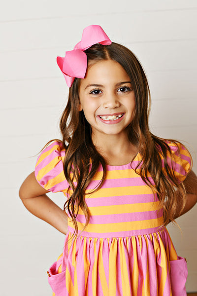 Orange Sherbet Pocket Dress