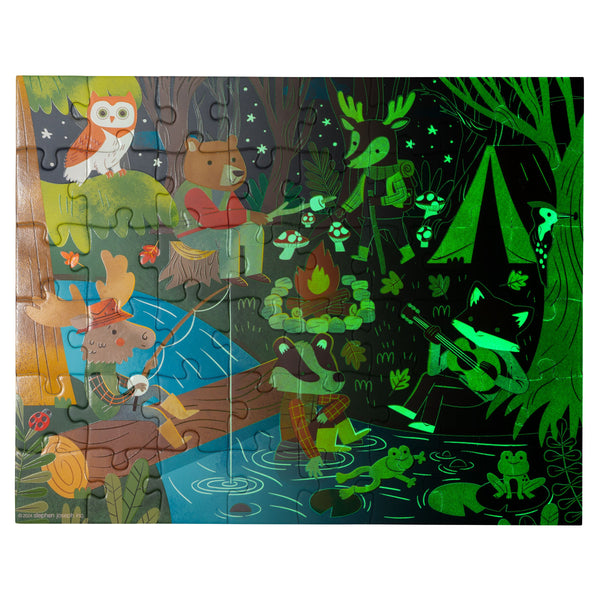 Glow In The Dark Puzzle-Outdoors