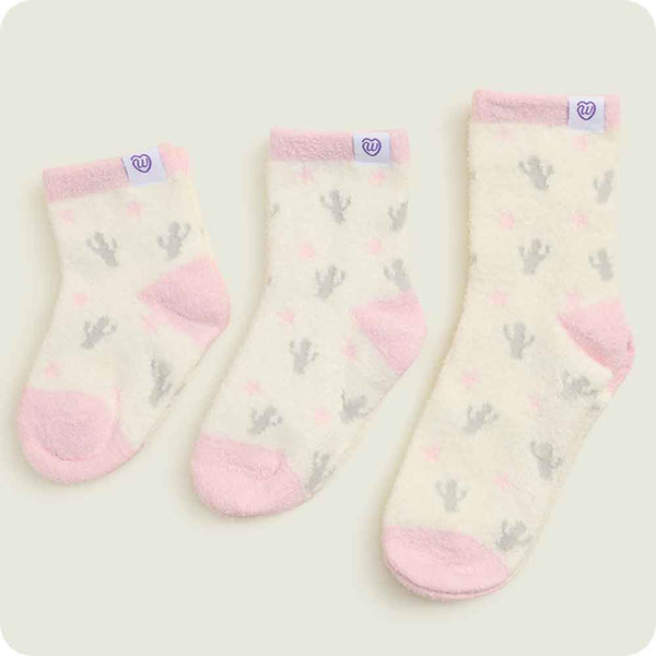 Warmies Strawberry Cow Kids Sock Set