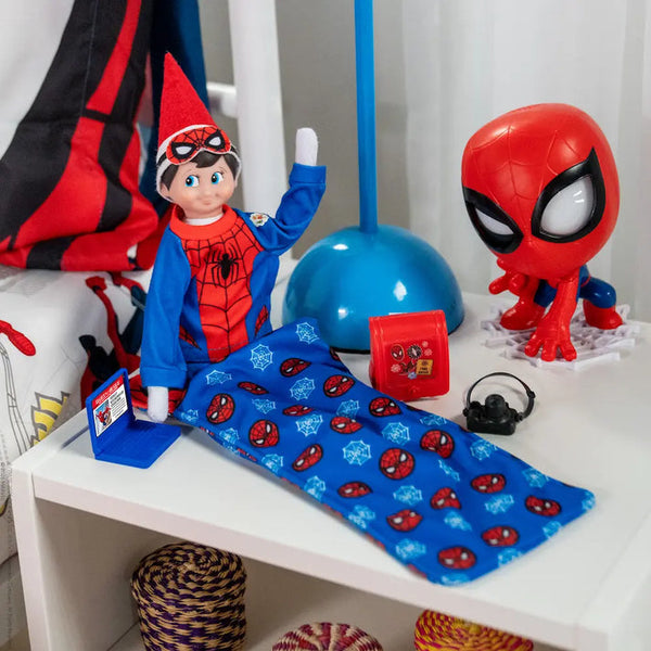 Marvel Spider-Man Elf Saves the Day Super Hero Sleep Set | Polar Props®
