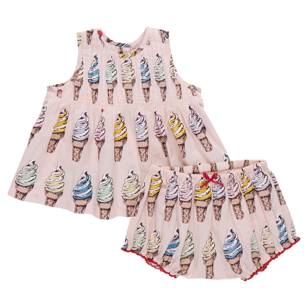 Pink Soft Serve Jaipur 2-PC Set