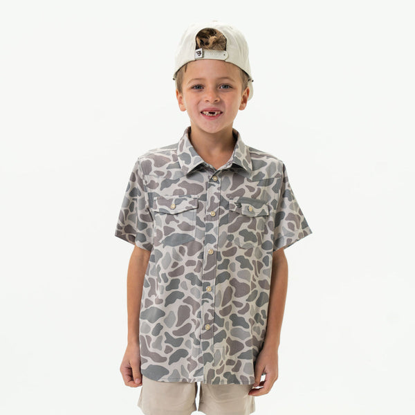 Classic Deer Camo Performance Western Shirt