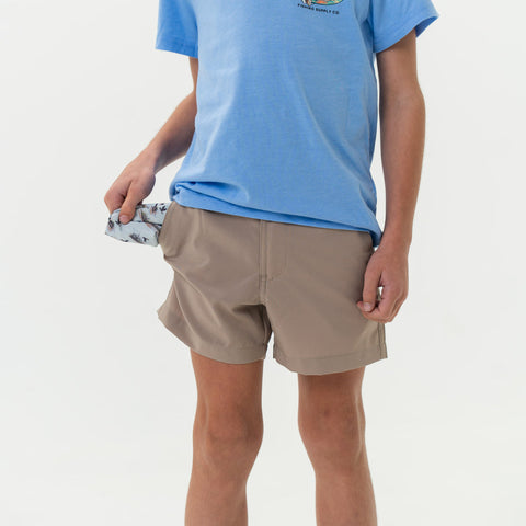 Cobblestone Khaki - Duck Hunt Pocket Everyday Short