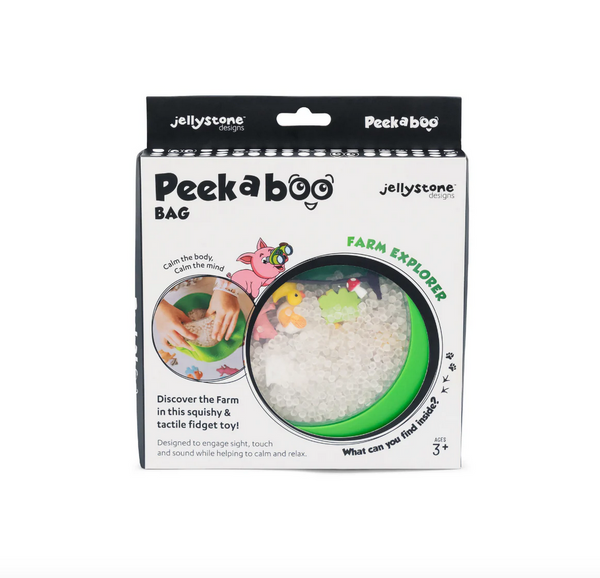 Jellystone Peekaboo Sensory Bag -  Farm