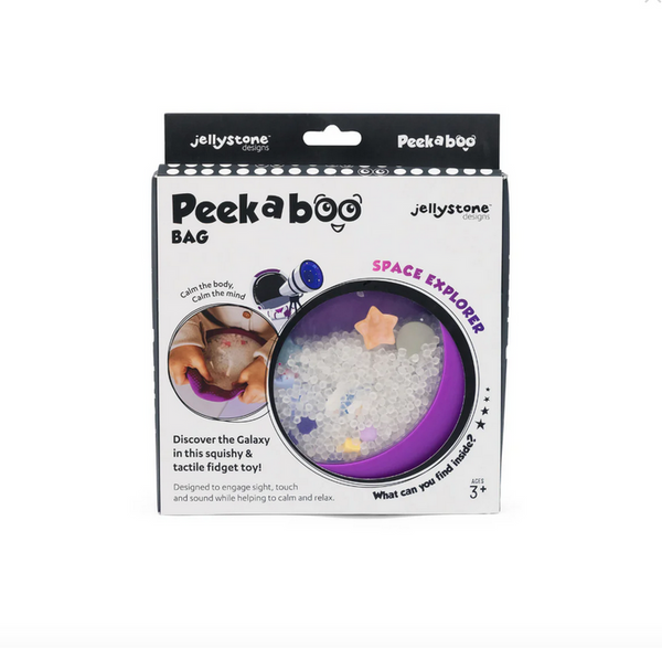 Jellystone Peekaboo Sensory Bag -  Galaxy