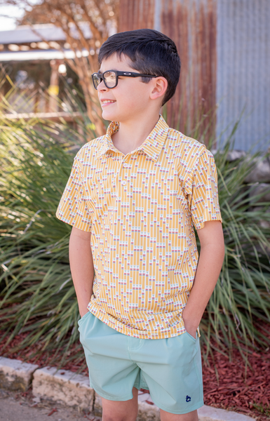 Pencils Polo Short Sleeve Shirt