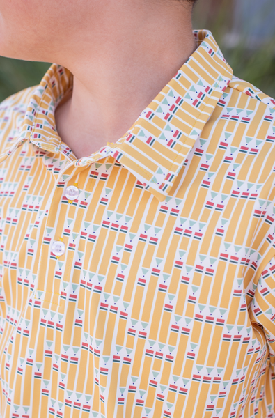 Pencils Polo Short Sleeve Shirt