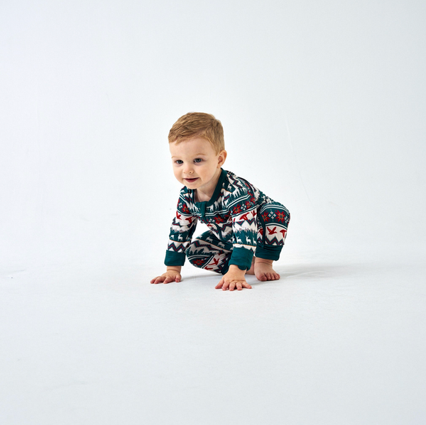 Christmas Baby Zip Up