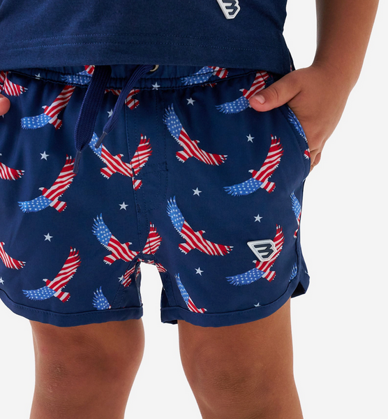 Swim Trunk - Jumbo USA Eagle
