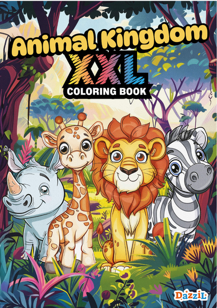 Giant Coloring Book - Animal Kingdom