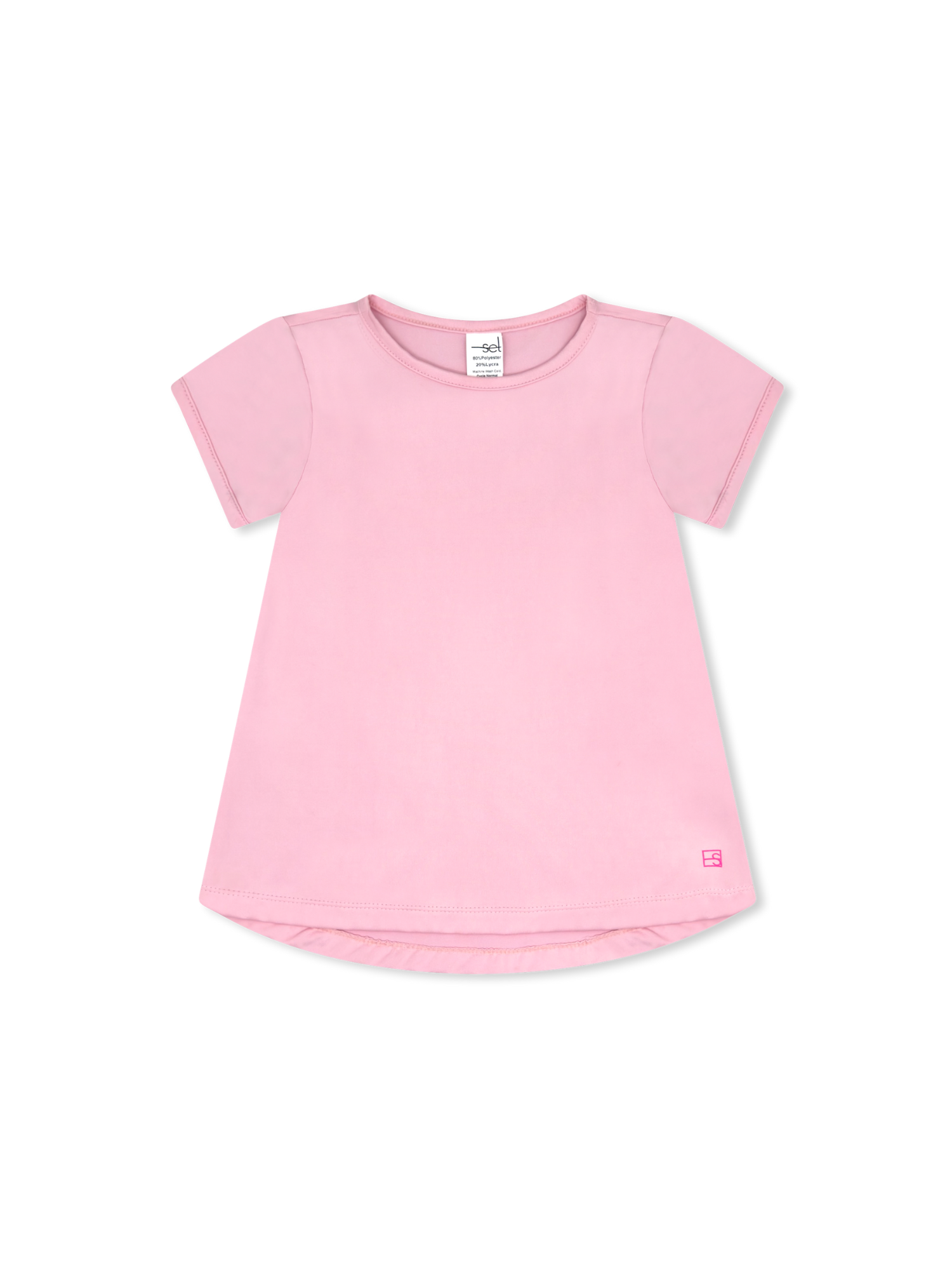 Bridget Basic Tee - Cotton Candy Pink