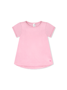 Bridget Basic Tee - Cotton Candy Pink