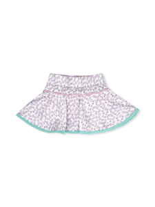 Quinn Skort - Blissful Blooms, Totally Turquoise, Cotton Candy Pink