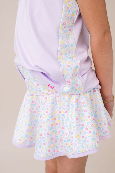 Drew Tank - Petal Purple, Sunny Day Floral
