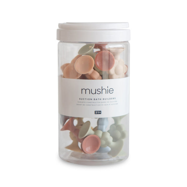 Mushie Silicone Suction Builders - Daisy