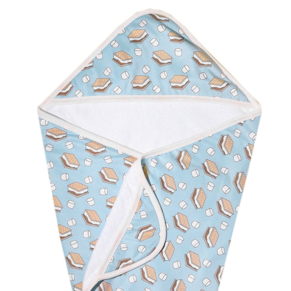 Premium Baby Knit Hooded Towel - S'mores
