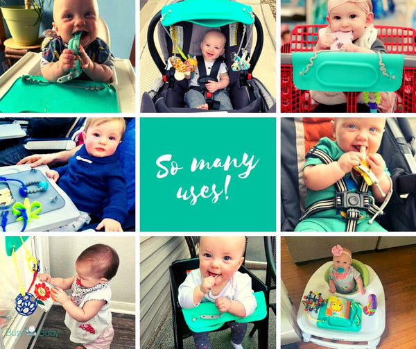 Blue Busy Baby Placemat